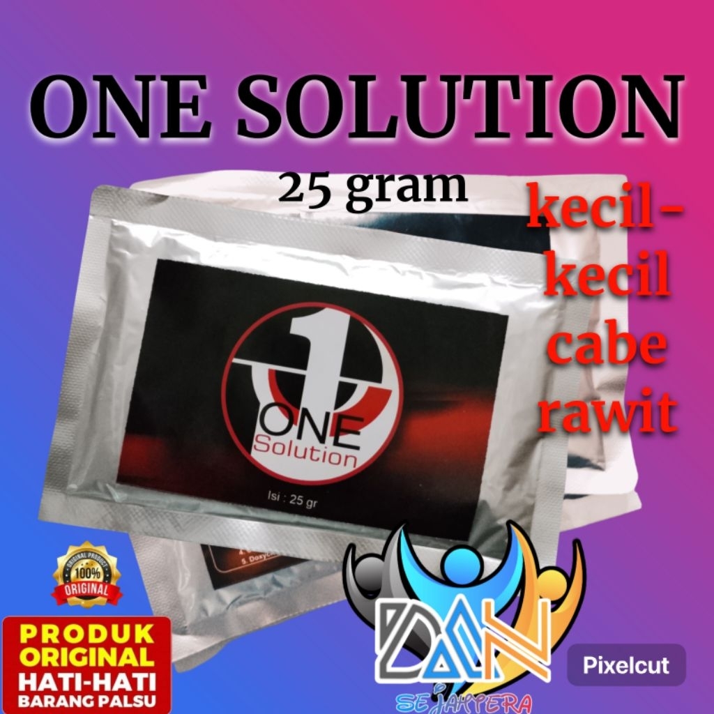 One Solution 4in1 CRD Blaster-Obat Krok Ngorok & Cekrek Ayam 25 gram