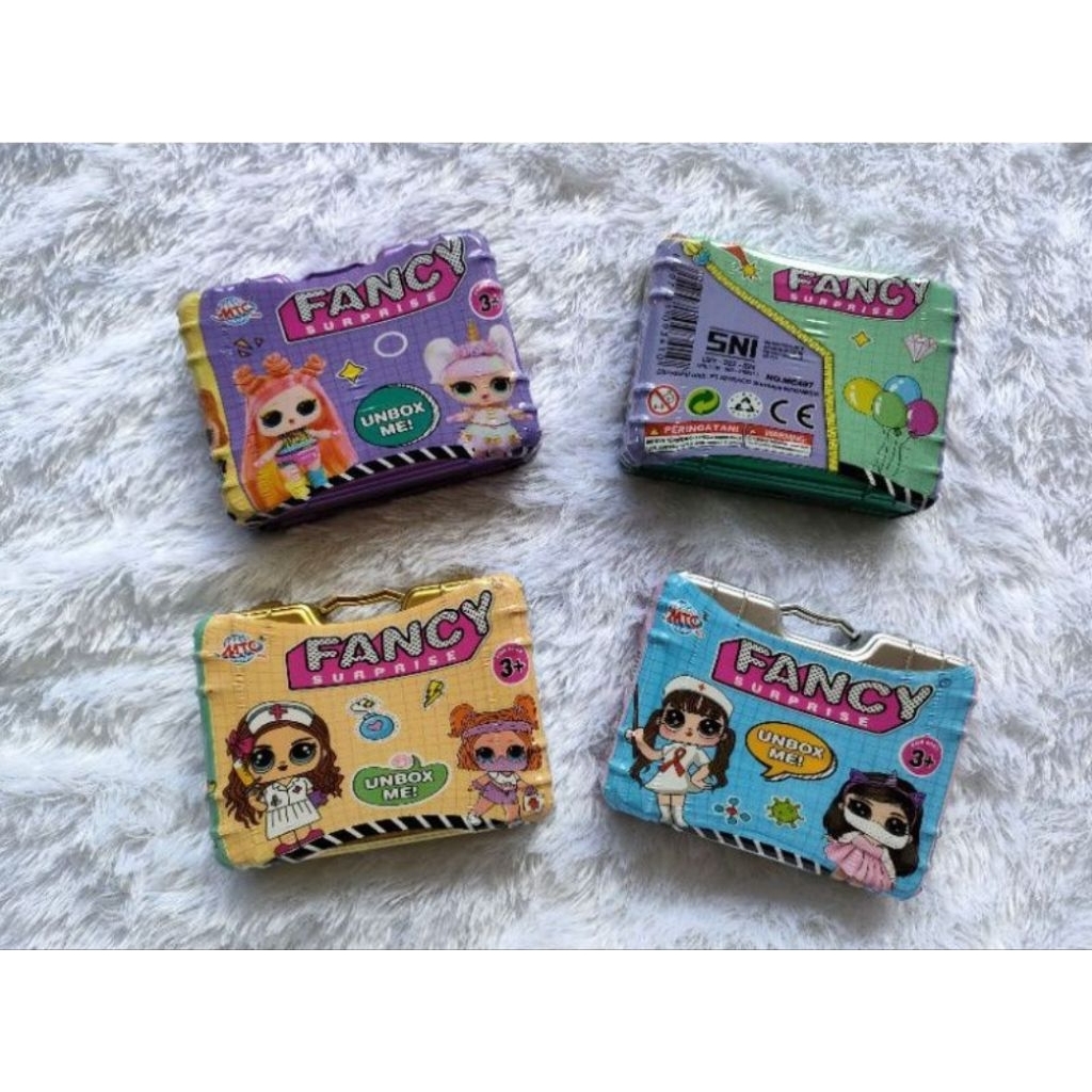 Blind Bag Labubu - Blind Box LOL Surprise Mainan Berhadiah