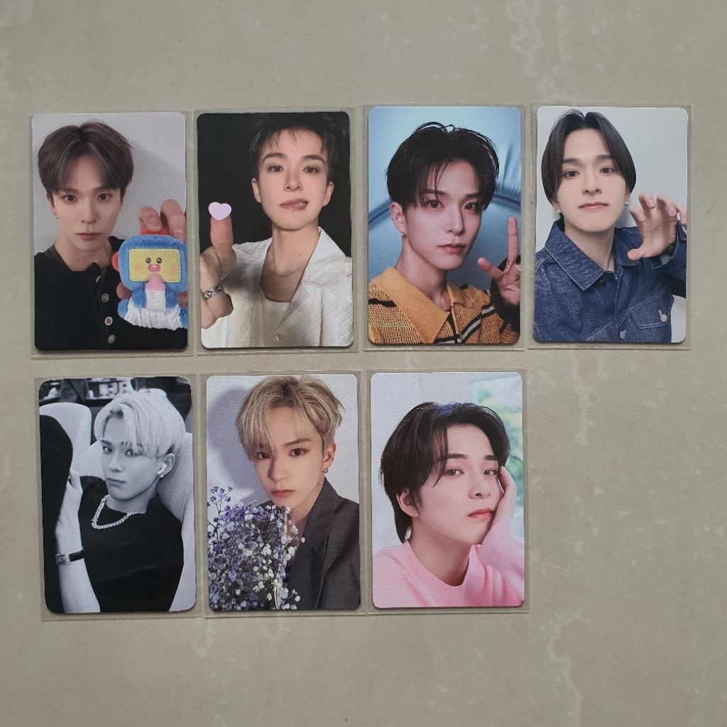 photocard pc official asahi treasure pleasure reboot hikun baby hello film