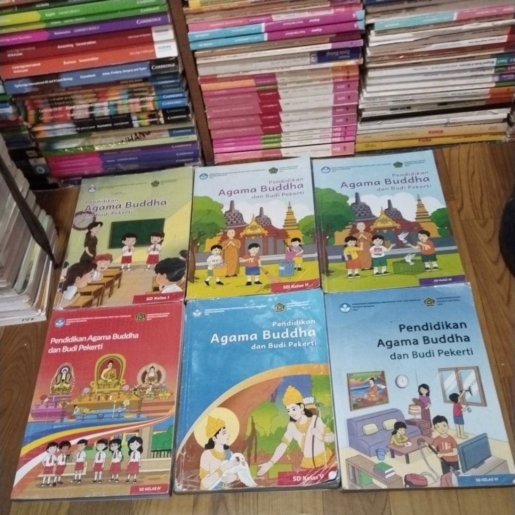 Buku Paket Pendidikan Agama Buddha dan Budi Pekerti SD Kelas 1,2,3,4,5,6 Kurikulum Merdeka - BSE 202