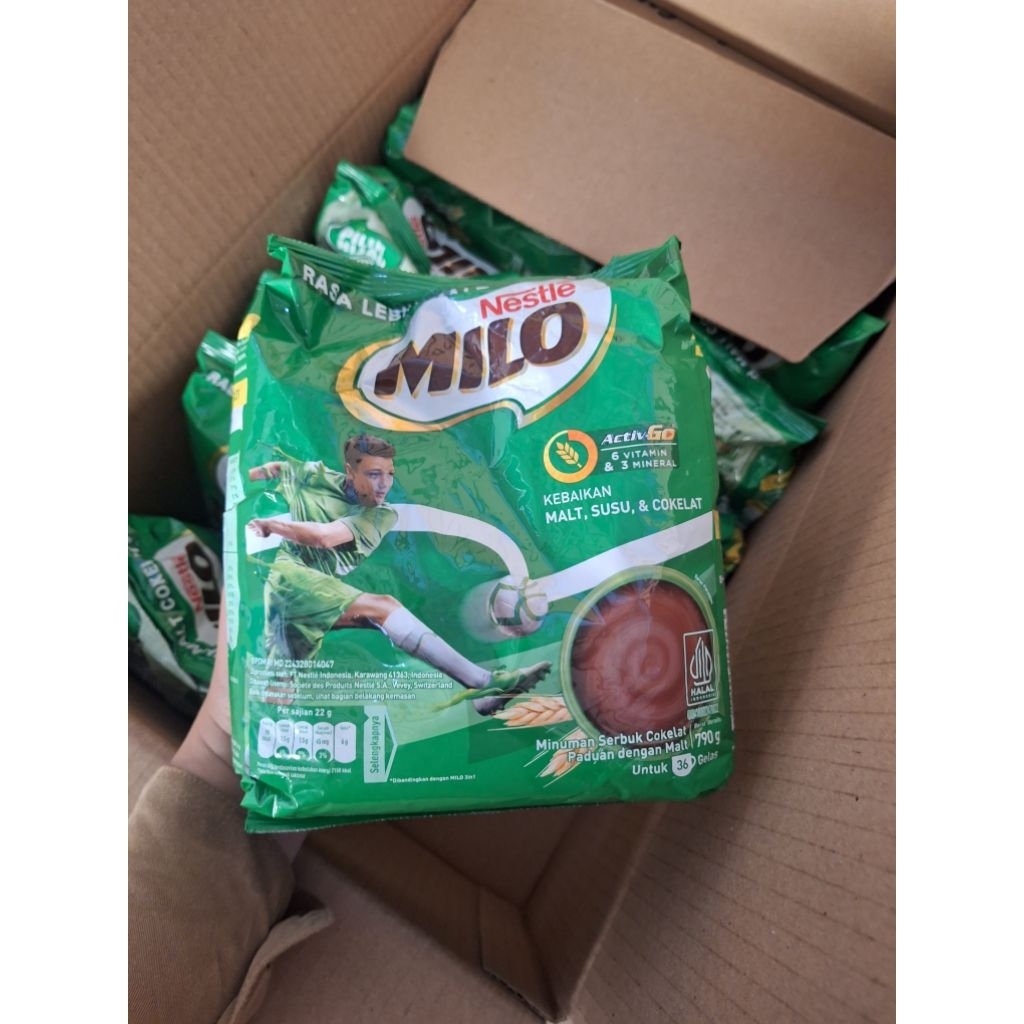 

Nestle Milo Active-go Pouch 790gram dijamin paling murah