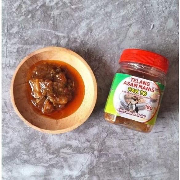 Ikan Asin Telang Asam Manis