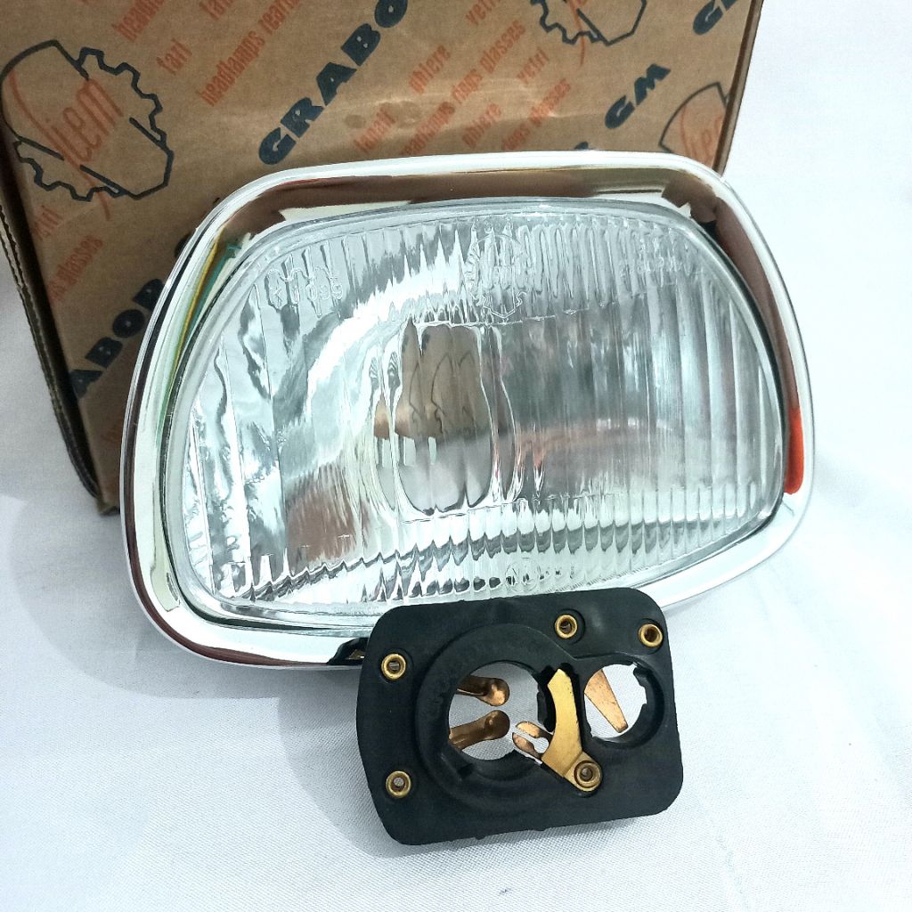 REFLEKTOR VESPA SUPER SPRINT siem grabor itali elma volaq taiwan lampu depan kaca batok
