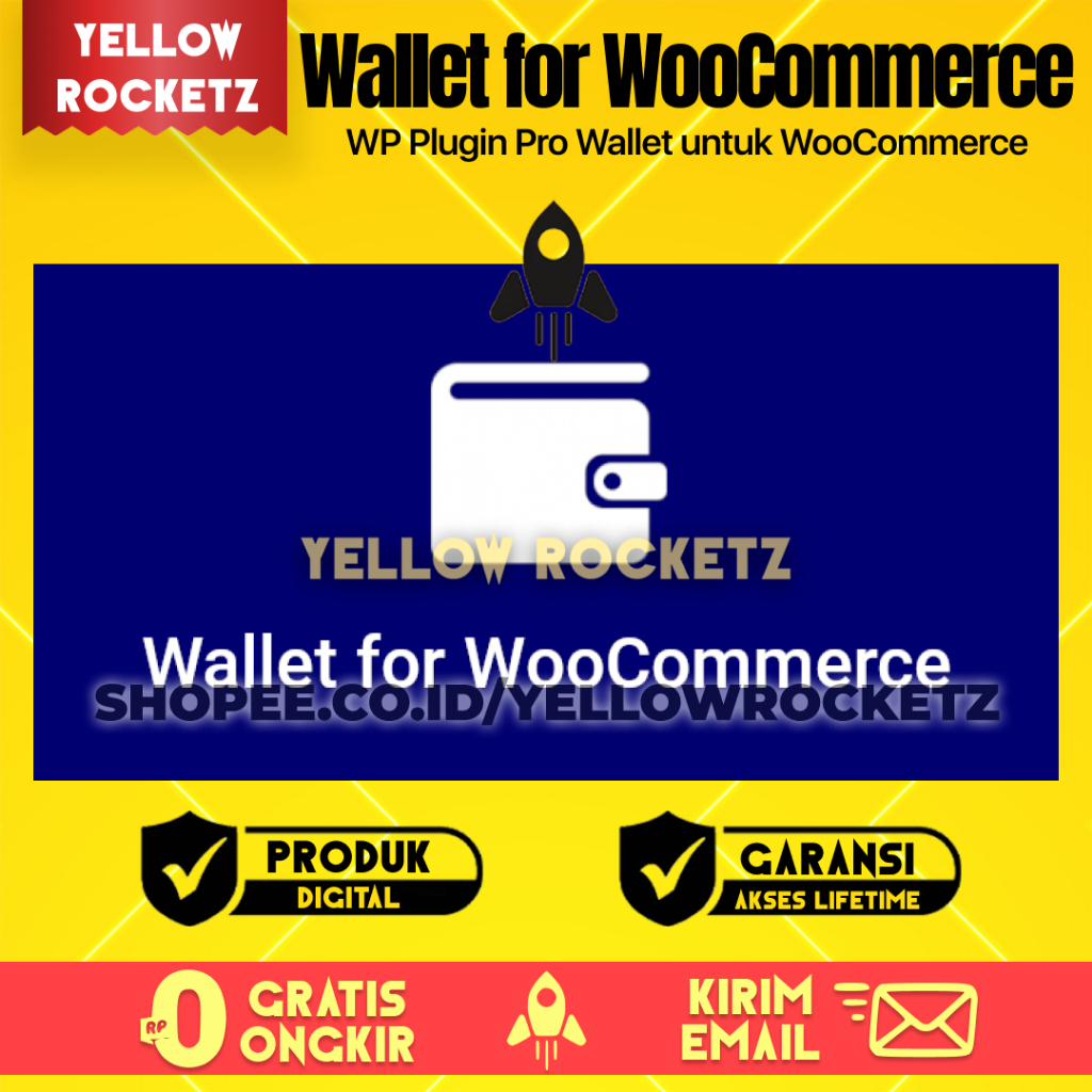WALLET for WOOCOMERCE PLUGIN PRO - WP Wallet System for WooCommerce WordPress Lifetime + Unlimited