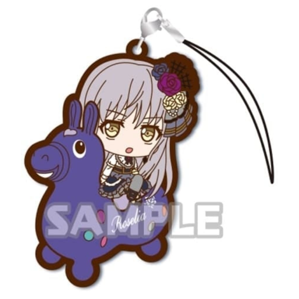 Bang Dream Roselia Minato Yukina Rubber Keychain