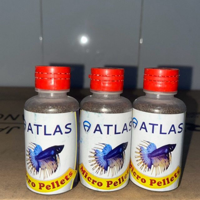 Micro pellet untuk pakan cupang Guppy Molly dan ikan kecil lainnya