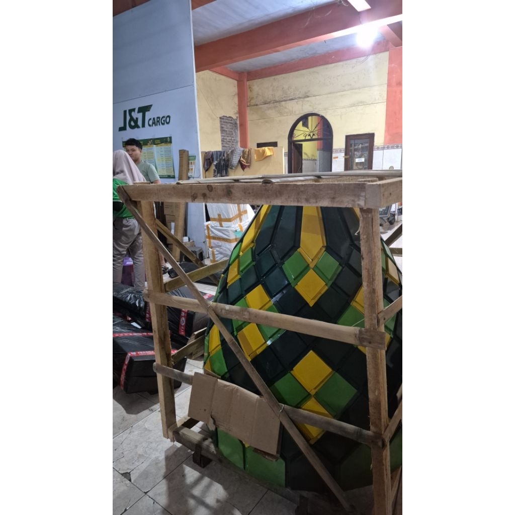 READY KUBAH MASJID MUSHOLA GAPURA MENARA PANEL GALVALUM UKURAN DIAMETER SATU METER