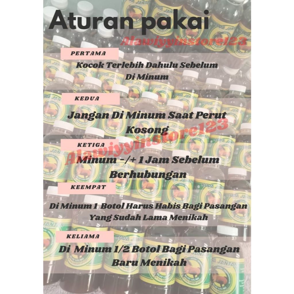 Jamu Ramuan Madura // Jamu Kuda Jantan Pria Perkasa Lelaki Asli Madura