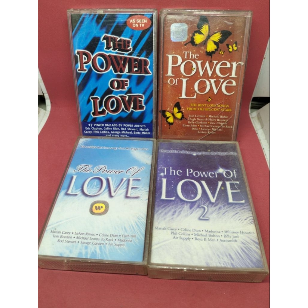 Kaset The Power of LOVE borongan 4 kaset