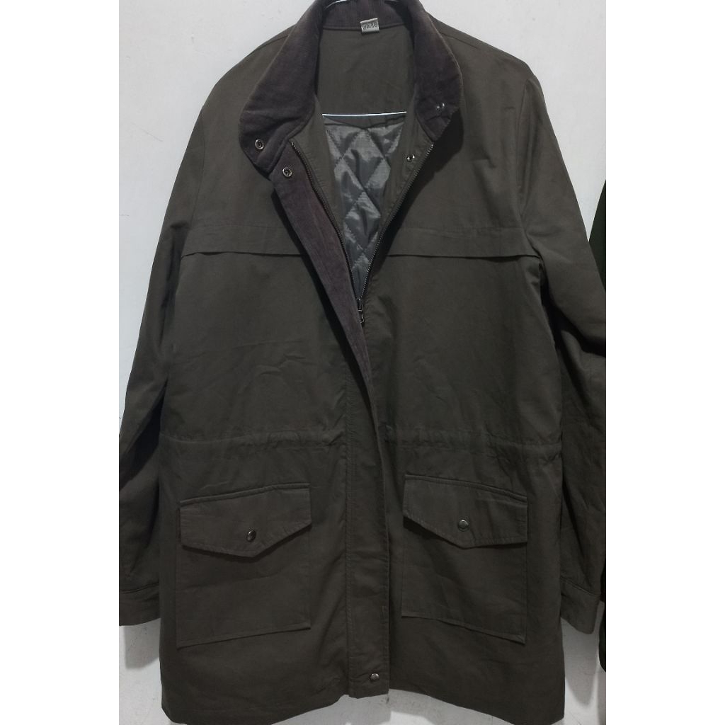 Semi Parka Hijau Army