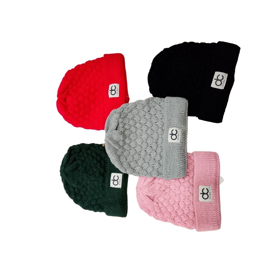 Topi rajut anak bayi/balita 0-6 bulan laki laki perempuan