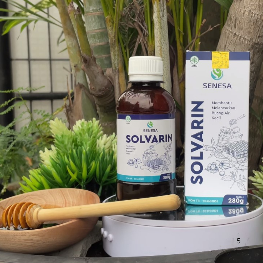 Solvarin Madu Herbal Obat Batu Ginjal Prostat
