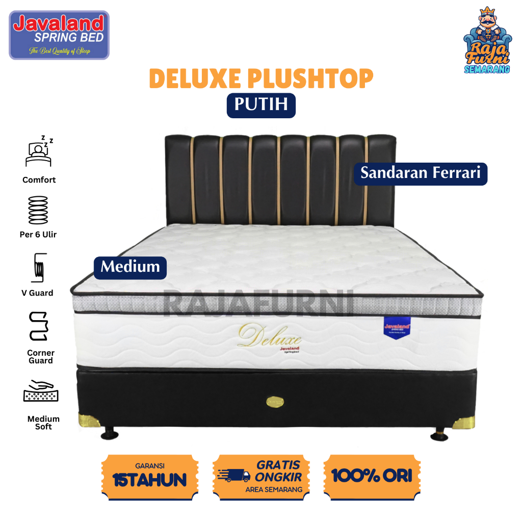 JAVALAND SPRING BED DELUXE PLUSHTOP