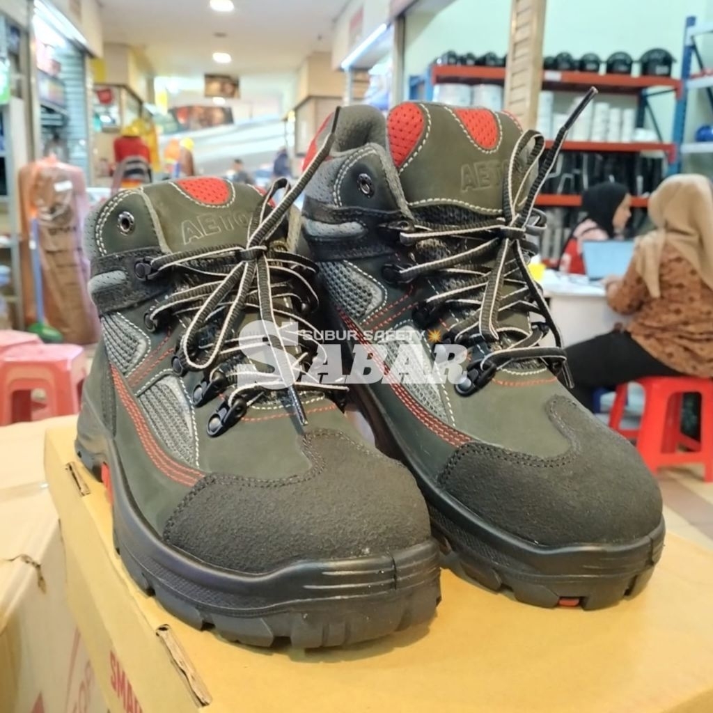 Safety Aetos Krypton Grey Original 100% / Sepatu Safety / Sepatu Safety Aetos Krypton Original
