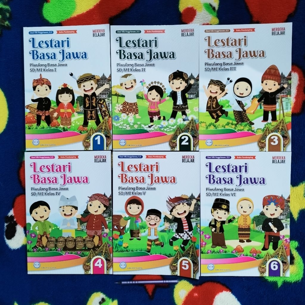 ORIGINAL BUKU LESTARI BASA JAWA PIWULANG KELAS 1 2 3 4 5 6 SD/MI MERDEKA BELAJAR