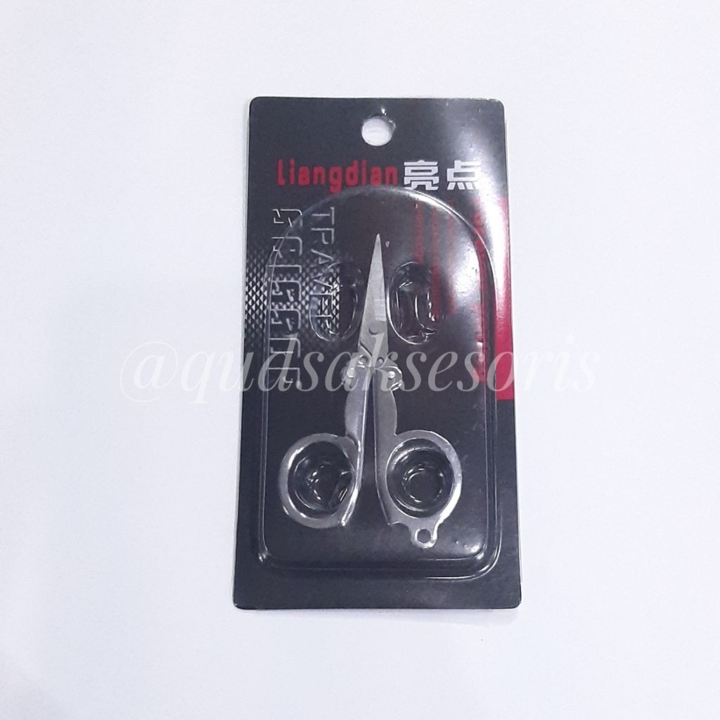 

Gunting travelling/gunting lipat stainlees/gunting lipat liangdian