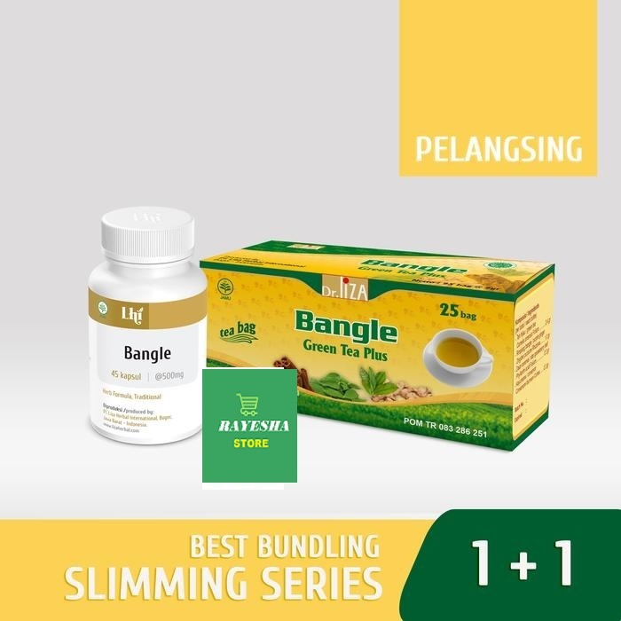 

Paket Pelangsing Bangle kapsul dan Teh Celup Bangle