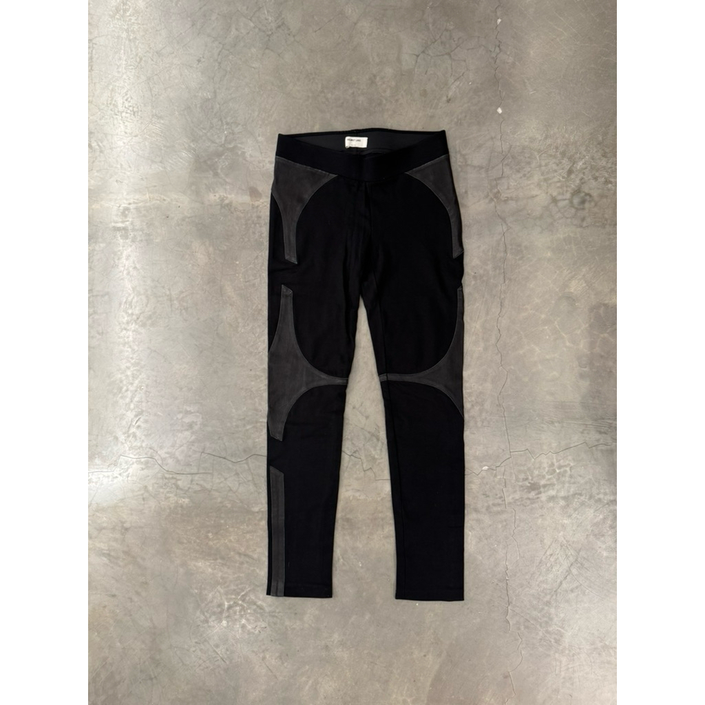 Preowned HELMUT LANG Leather Panel Leggings