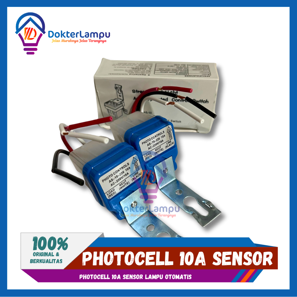 Photocell 10A SENSOR LAMPU OTOMATIS
