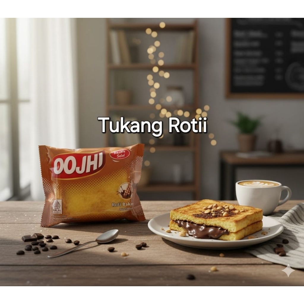 Roti Oojhi Bakar Coklat Dan Keju