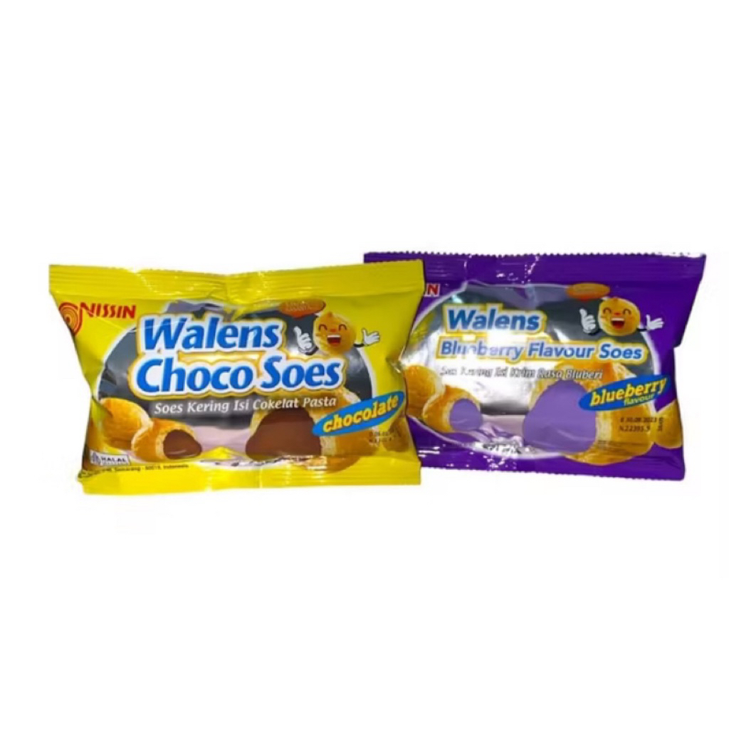 NISSIN WALENS SOES RENCENG ISI 10bks READY RASA COKELAT DAN BLUEBERRY|SNACK GROSIR|SNACK RENCNGAN GR