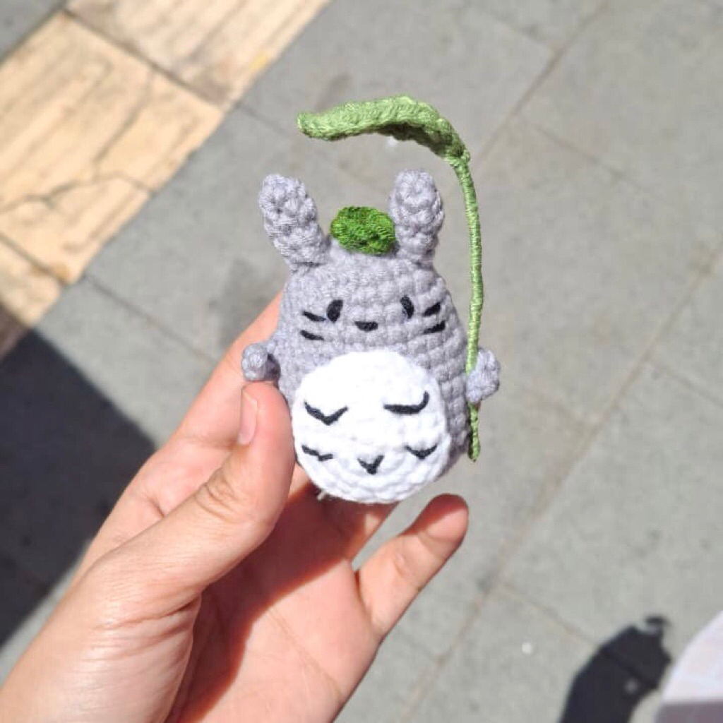 Totoro Crochet | Pajangan Totoro/ Totoro Keychain