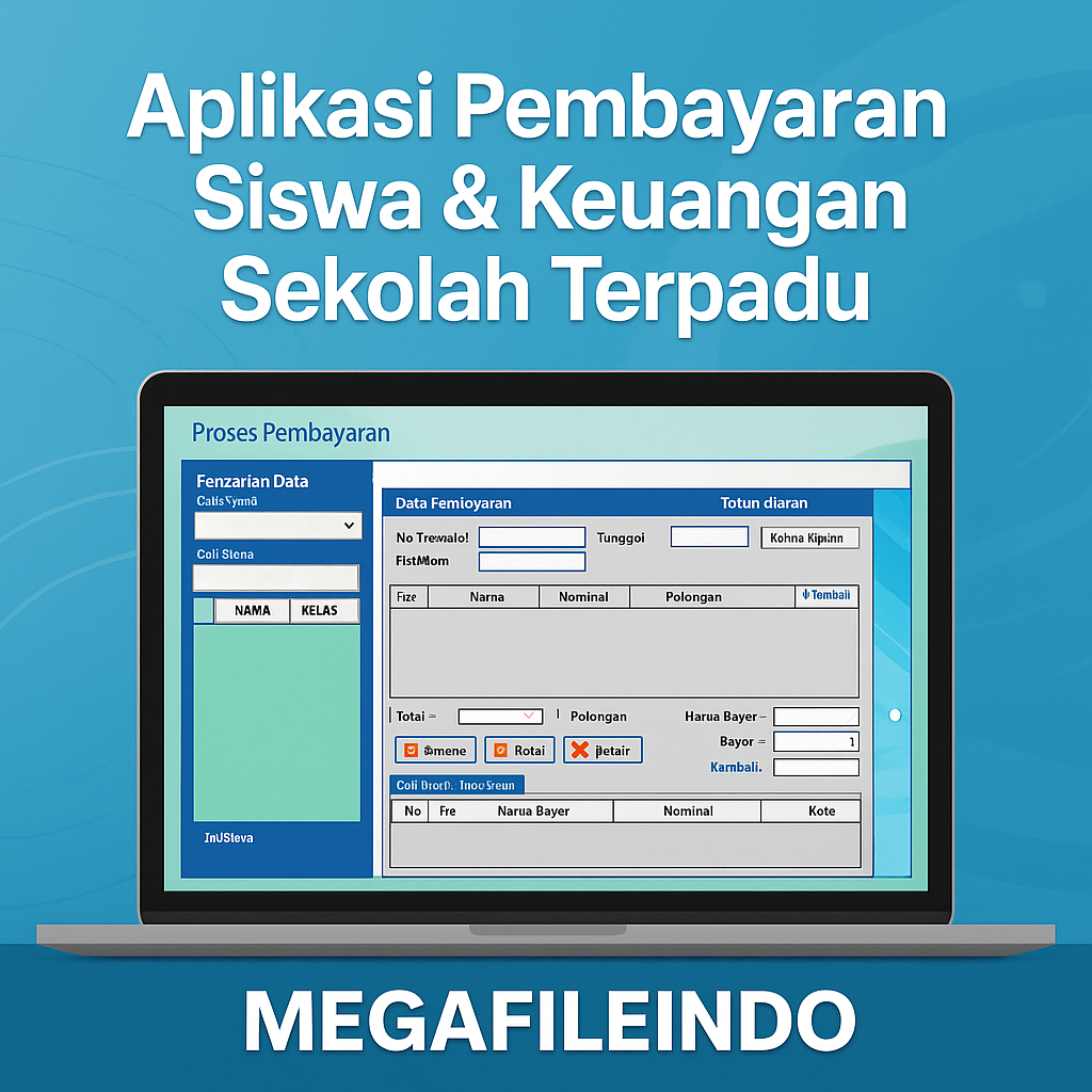 Aplikasi Pembayaran Siswa & Keuangan Sekolah Terpadu – Software Administrasi Sekolah