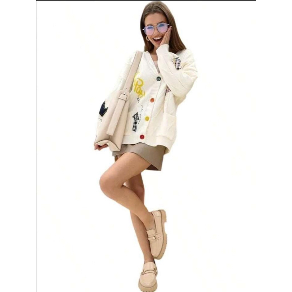 SHEIN sweater women's autumn and winter sweater wanita musim dingin musim semi