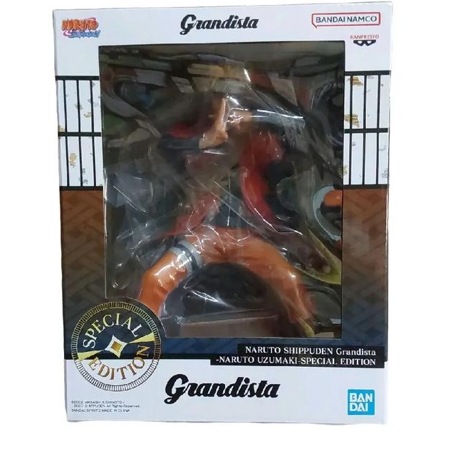 Oversea Limited Naruto Shippuden Grandista Uzumaki Naruto Special Edition 28940 [Original Bandai]