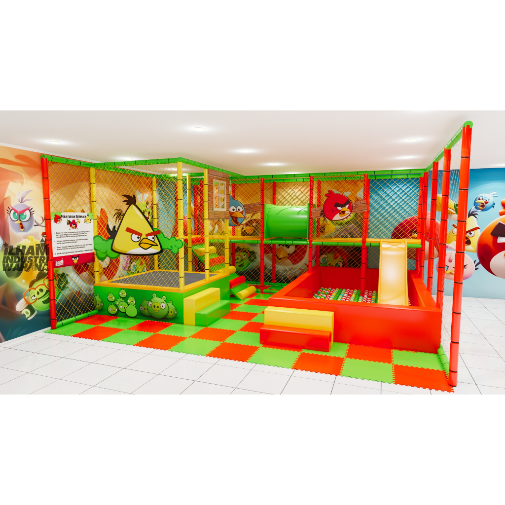 wahana permainan evamet playground