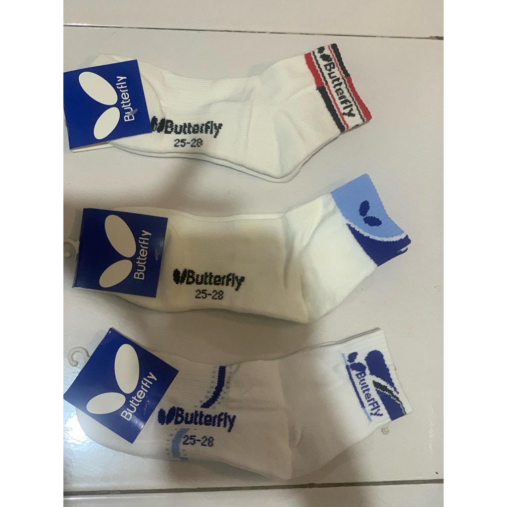 Kaos Kaki IMPORT - Butterfly