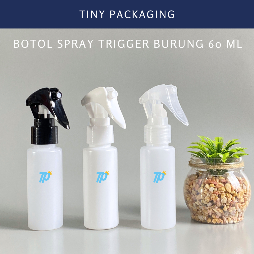 Botol Spray Trigger Burung 60 ml | Botol Spray 60 ml | Spray 60 ml Botol HDPE