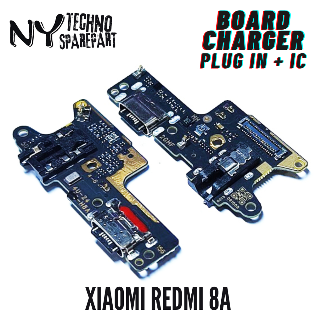 NY BOARD CHARGER + IC XIAOMI REDMI 8A PLUG IN FLEXI CHARGER