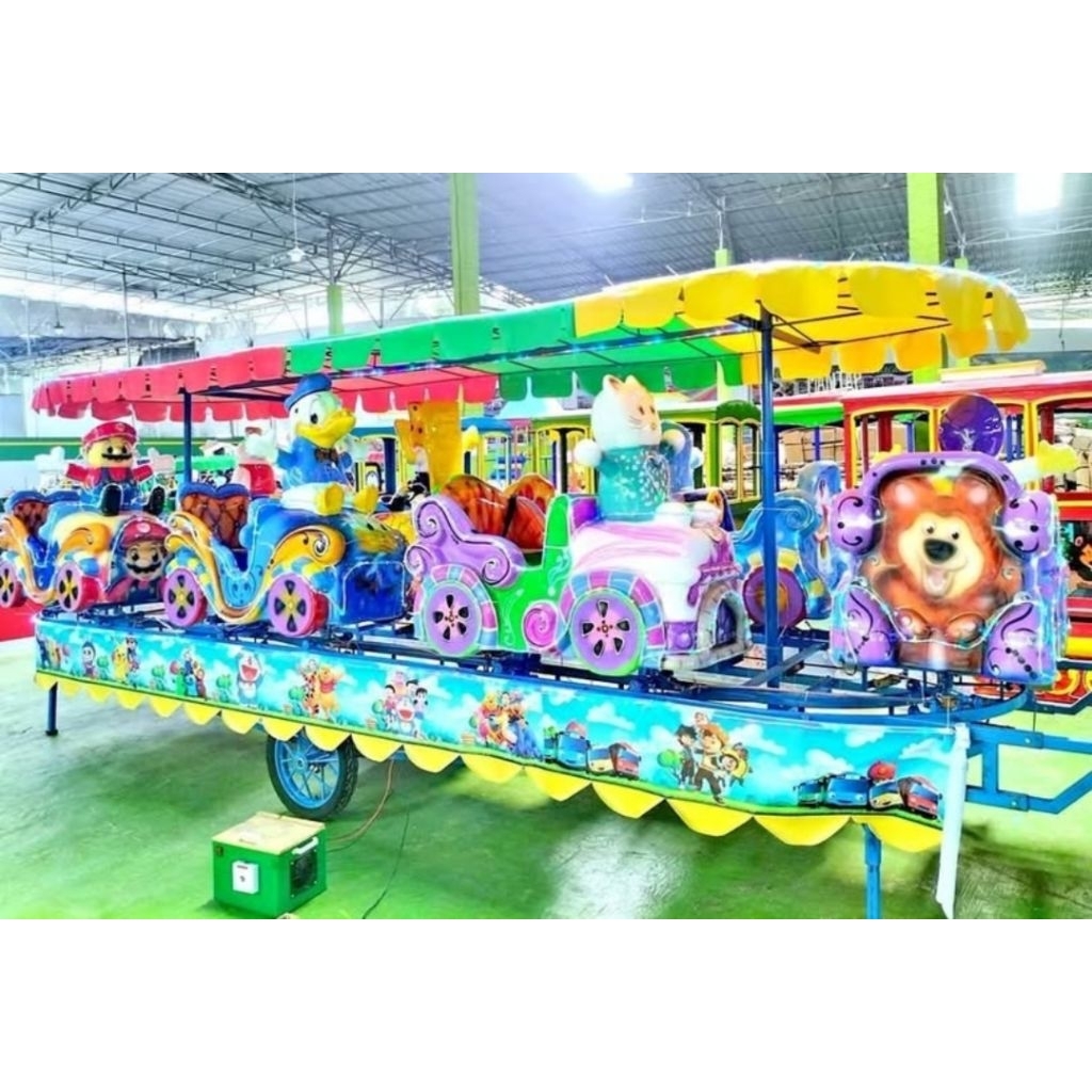 Odong odong kereta panggung mobil karakter new rilis