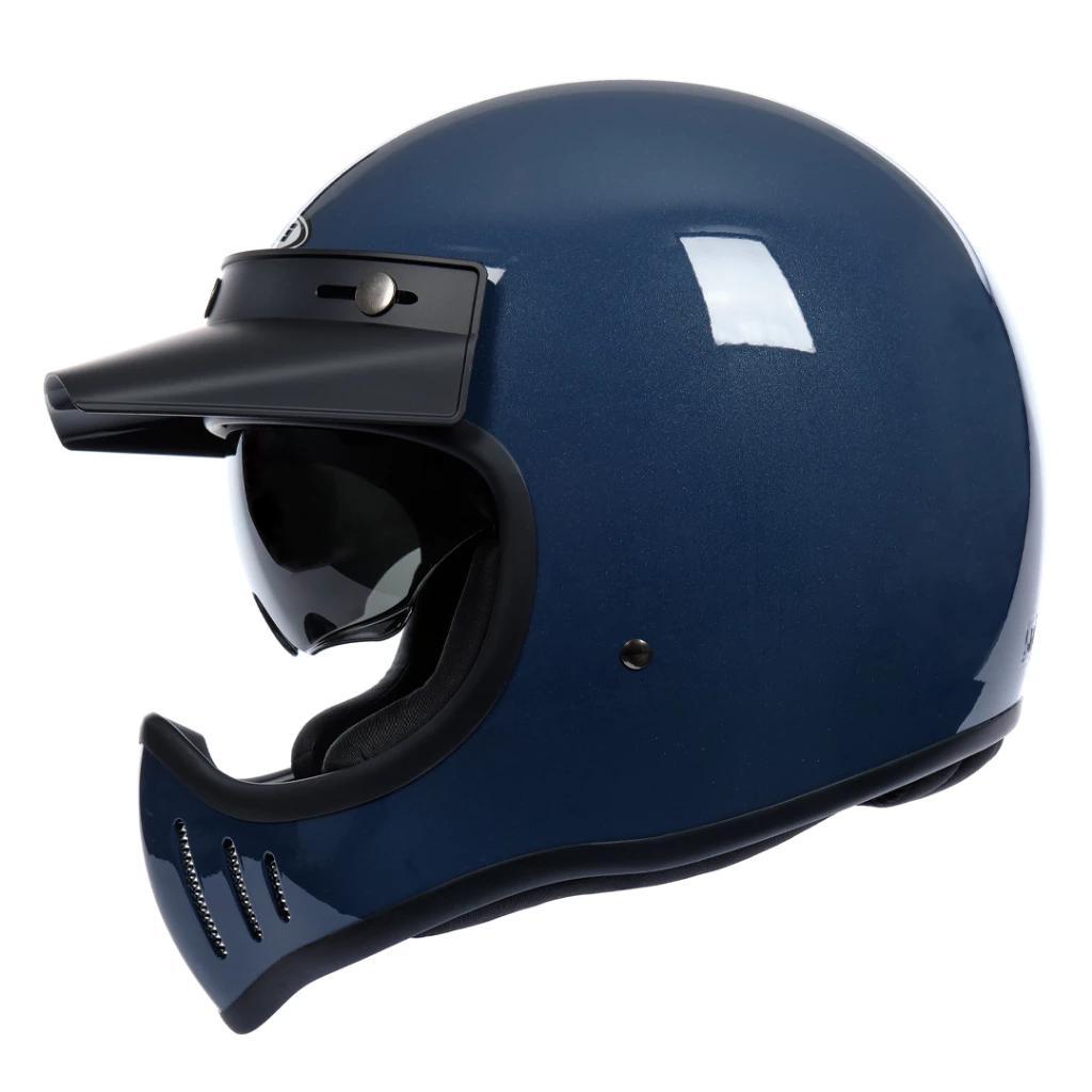 Zeus ZS916D BLUE GREY GLOSSY CAKIL