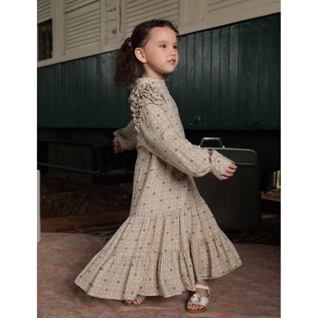 Aleza Adelle Dress Anak (preloved)