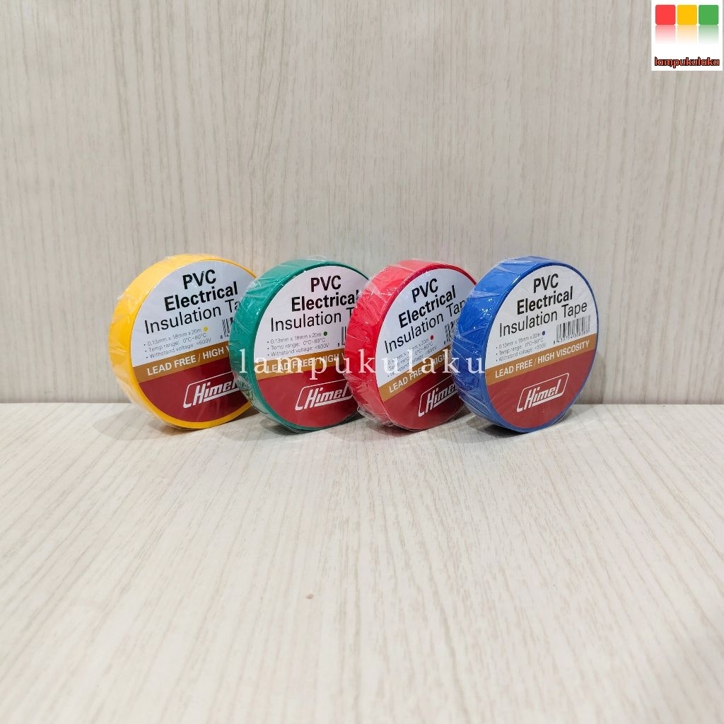 HIMEL Isolasi Kabel Tahan Panas Warna Warni