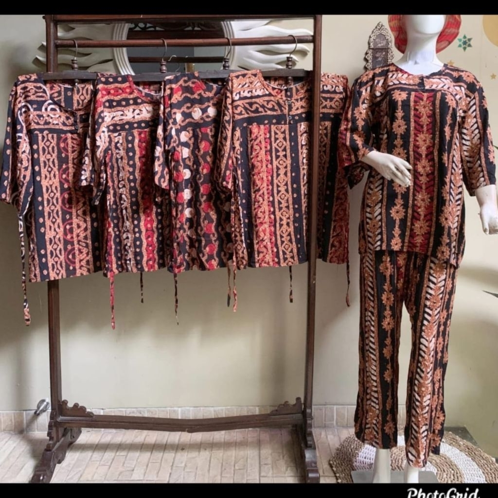 SETELAN BATIK l BAJU BATIK DAN CELANA BATIK