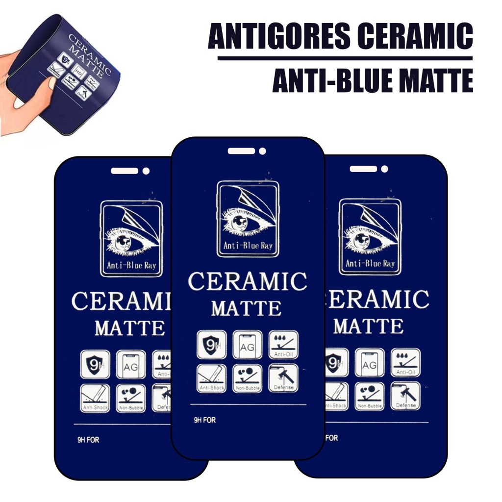 Antigores Blue Matte Anti Blueray Oppo Reno 11F Oppo Reno 12F Oppo Reno 13 5G Oppo Reno 13F Oppo Ren