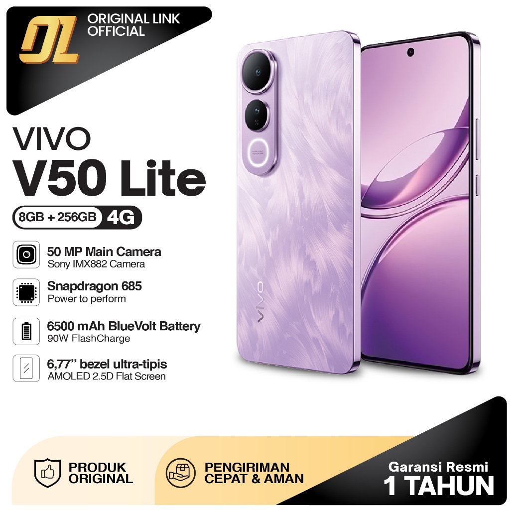 VIVO V50 Lite 8/256 RAM 8GB 256GB Smartphone