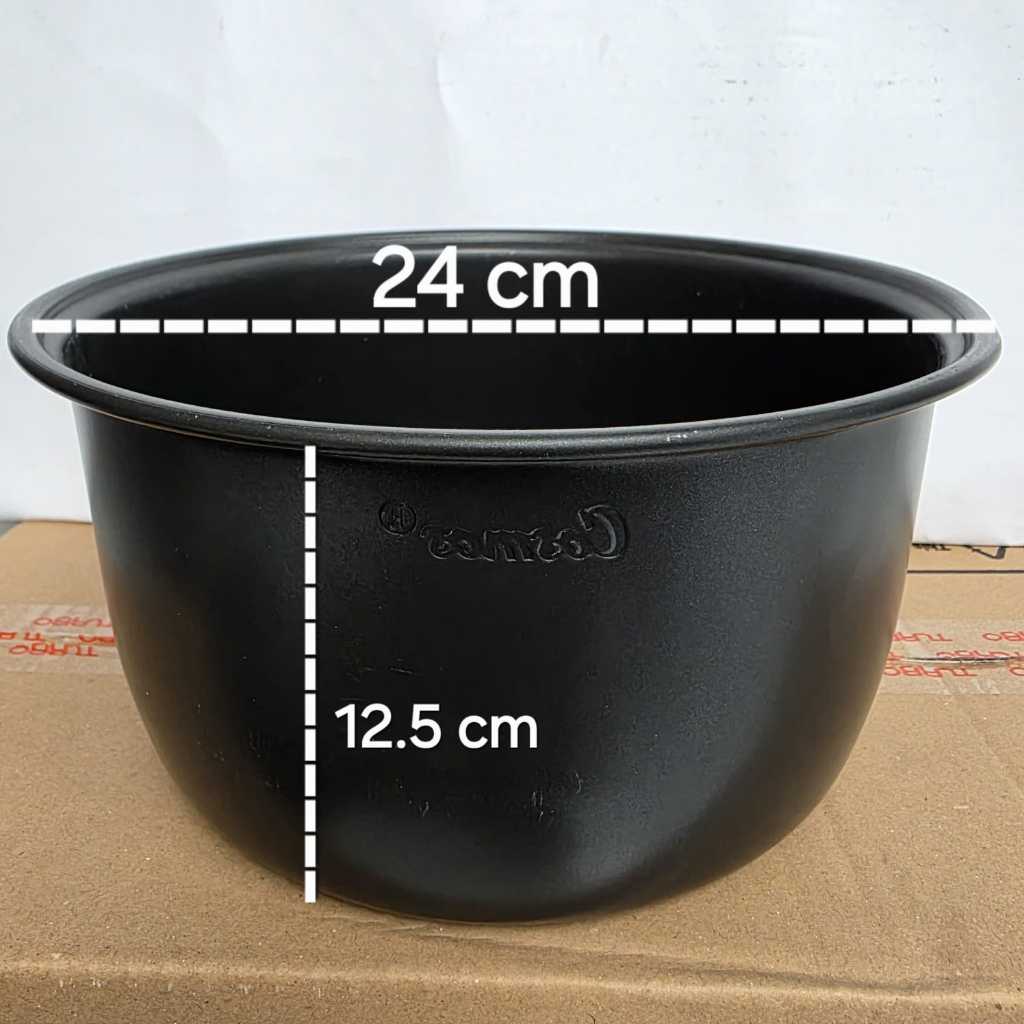 Panci Rice Cooker Panasonic warna hitam Cosmos Pendek