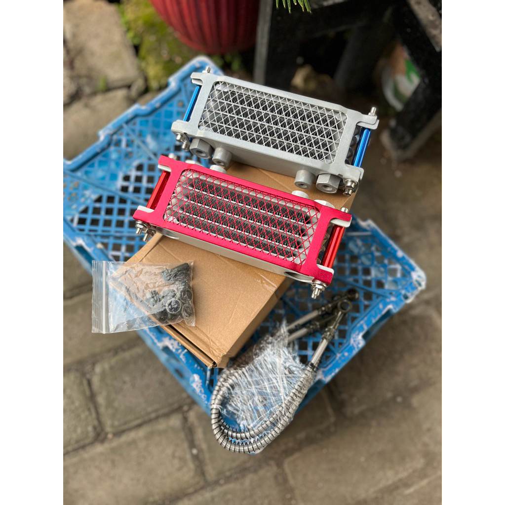 oil coller radiator universal set pipa Kuningan pnp cb gl MP