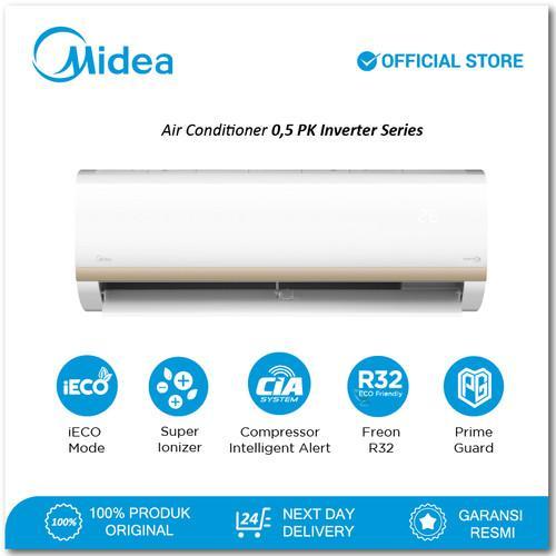 AC MIDEA MSIAF-05CRDN2X 0.5 1/2 PK INVERTER MSIAF05 CRDN2X UNIT SAJA
