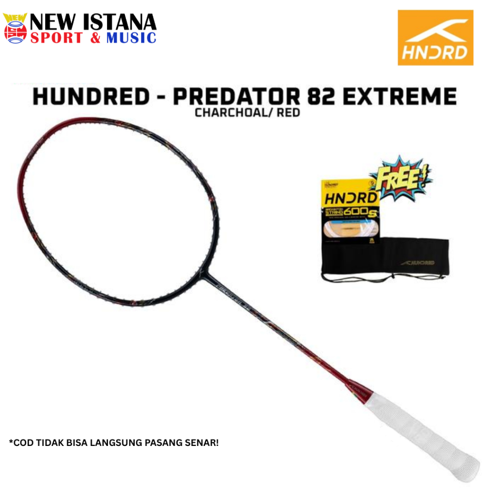 Raket Badminton HUNDRED Predator 82 Extreme
