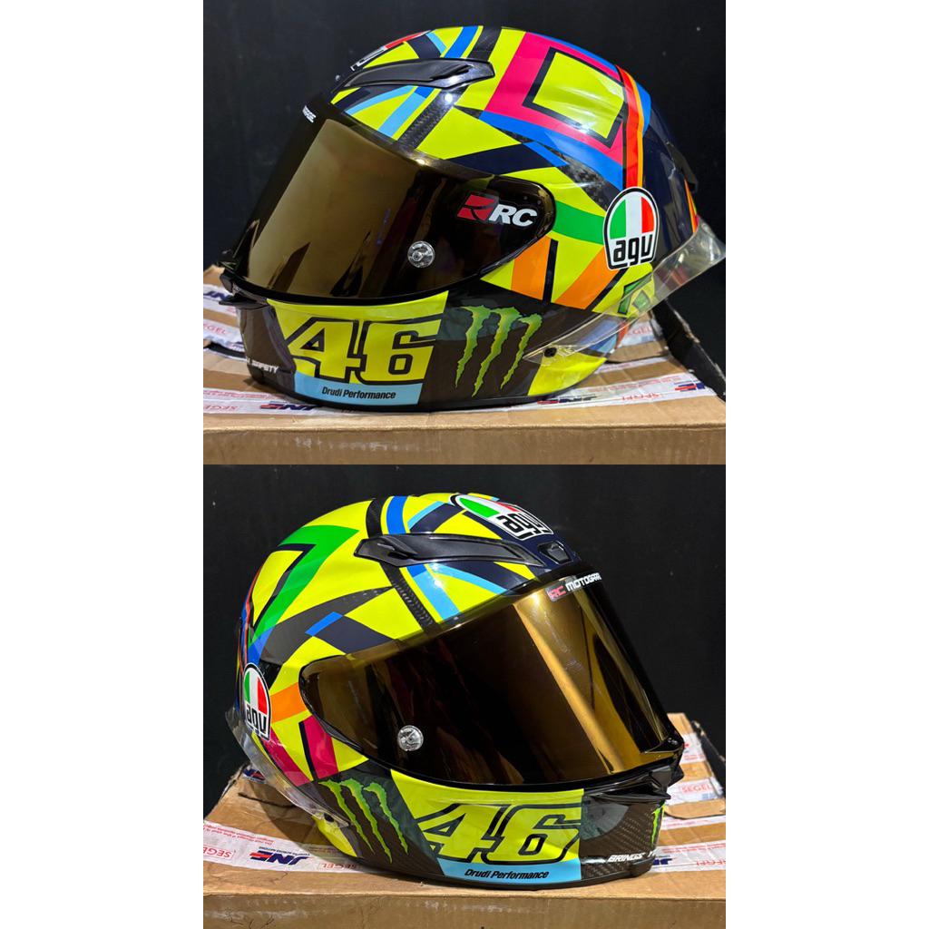 HELM AGV PISTA GP RR “SOLELUNA” Size L Euro