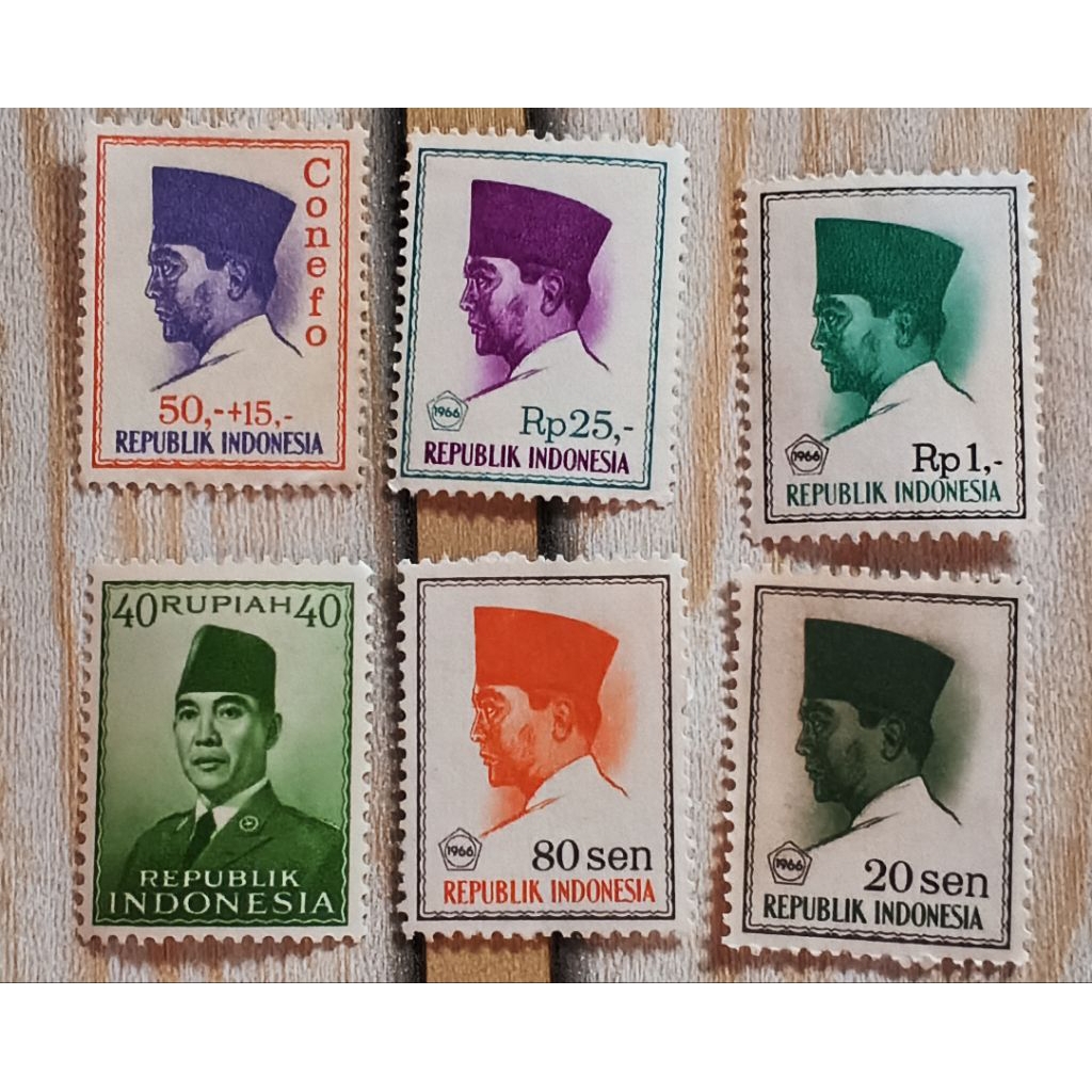 Miniset Perangko Presiden Soekarno