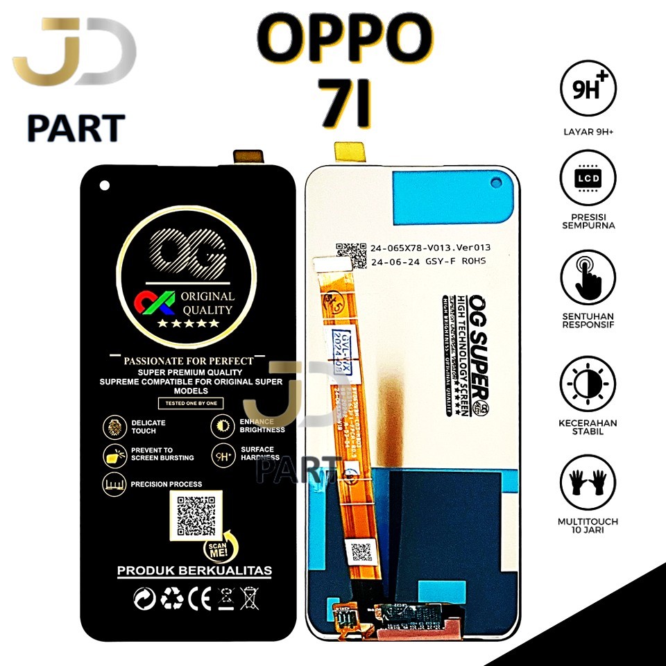 LCD TOUCHSCREEN OPPO 7I COMPLETE ORIGINAL 100% FULLSET