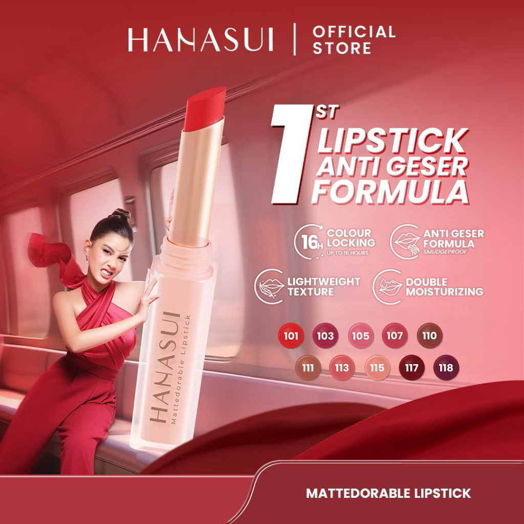 HANASUI - MATTEDORABLE LIPSTIK