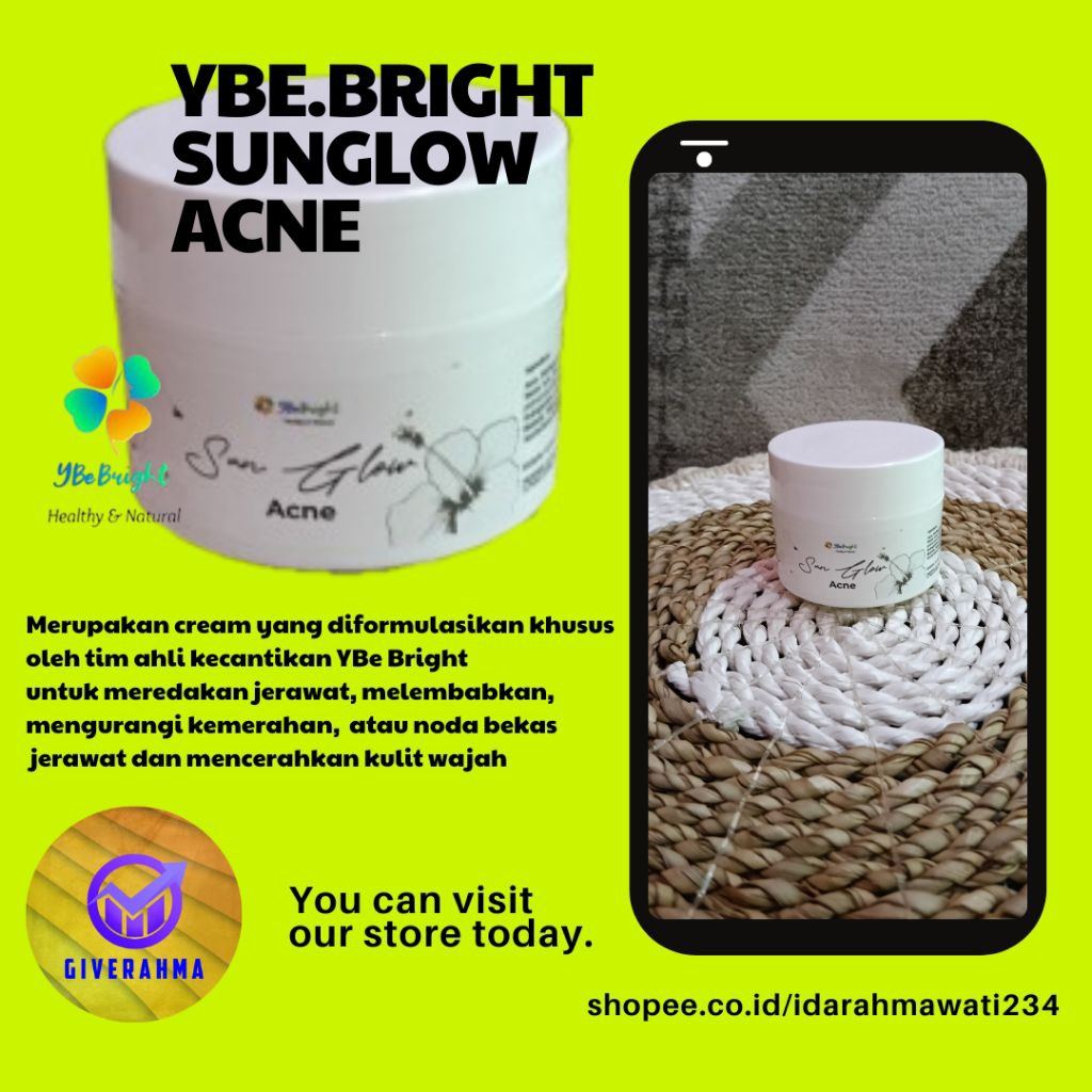 Sun Glow Acne Ybe Bright