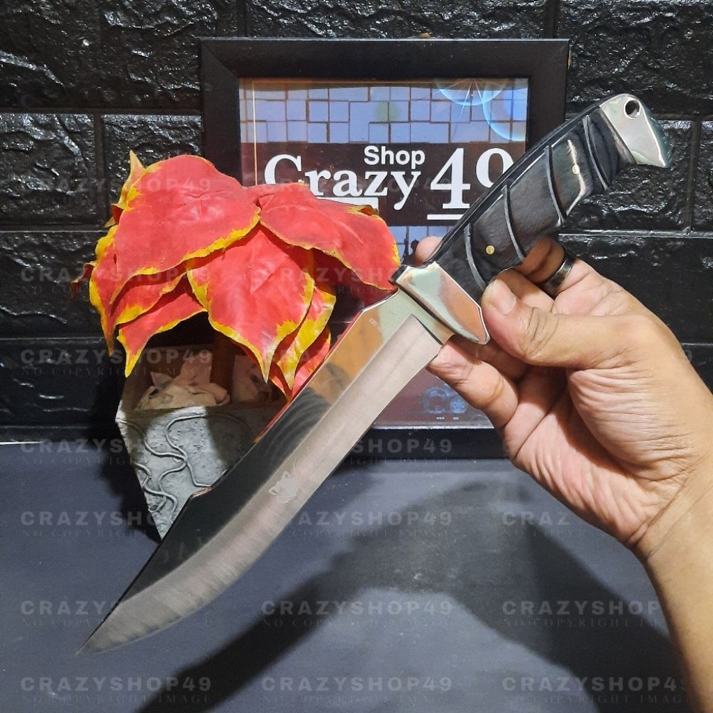 Pisau Survival Outdoor G03 Include Sarung / Pisau Tactical / Survival Kit